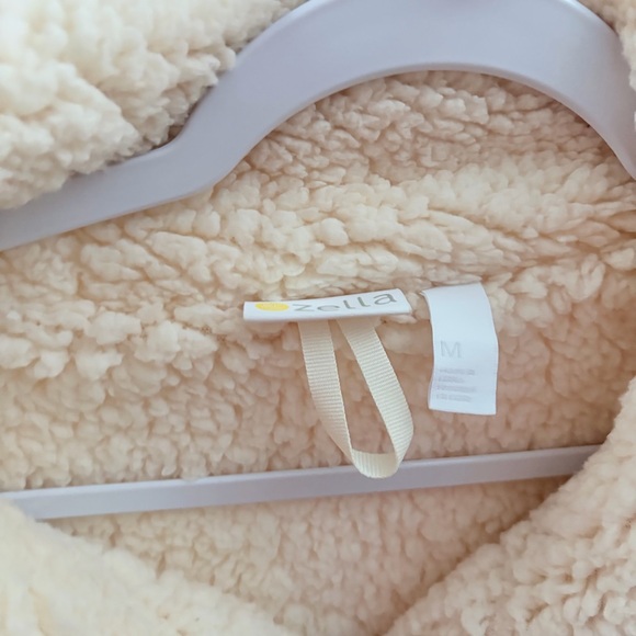 Zella Sadie Cozy Sherpa Teddy Jacket - Picture 5 of 7